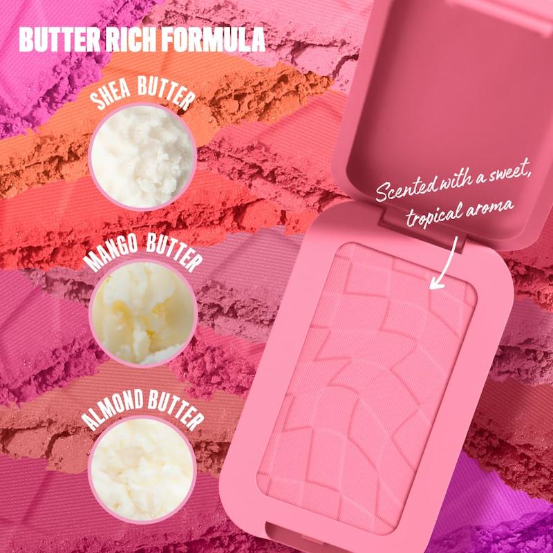 رژگونه پودری برند Nyx مدل Buttermelt Blush رنگ 02 Butta Together