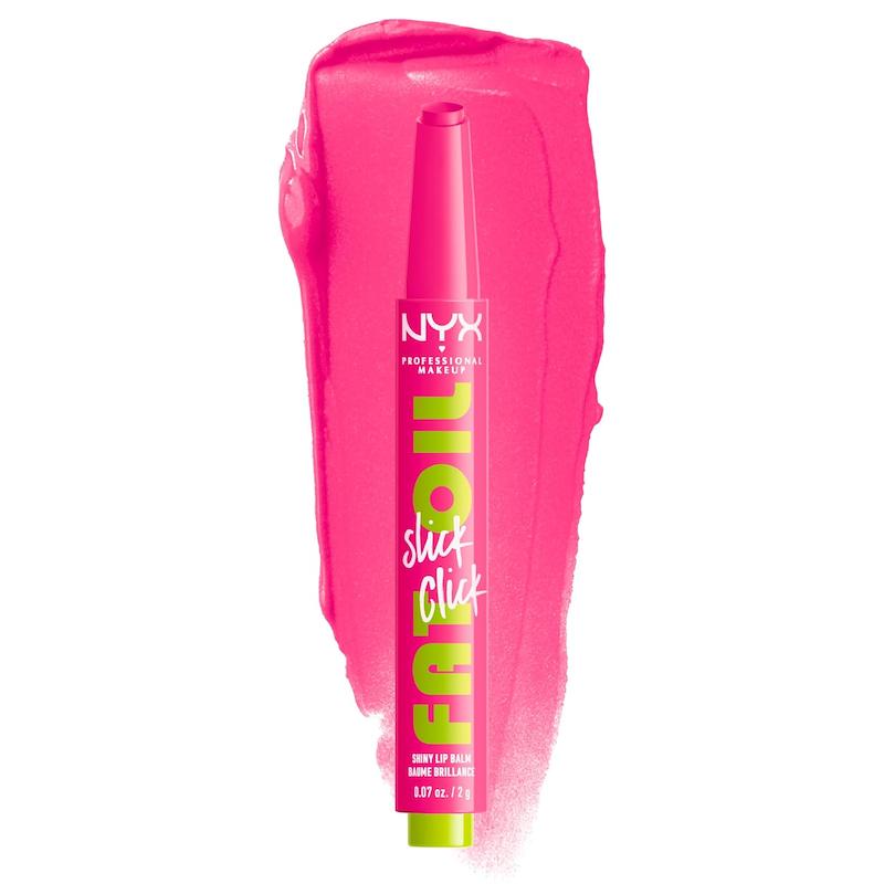 بالم لب نیکس مخصوص آرایش حرفه ای مدل NYX PROFESSIONAL MAKEUP Fat Oil Slick Click شماره Thriving 08