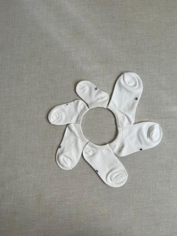 جوراب سفید ساده