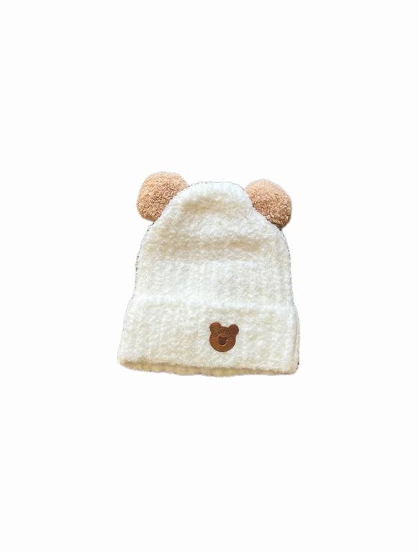 کلاه بافت 2 تا5 سال خرسی