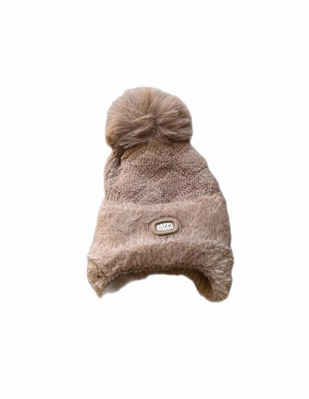 کلاه بافت روگوشدار 5تا 15 سال