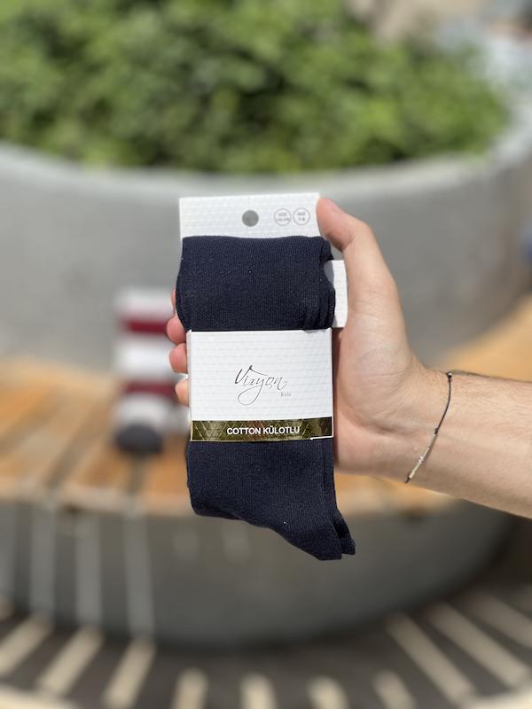 جوراب شلواری سرمه ای