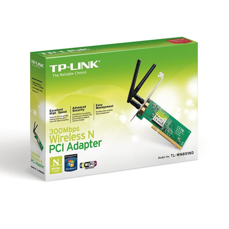 کارت شبکه بی‌سیم 300Mbps تی پی لینک مدل TL-WN851ND