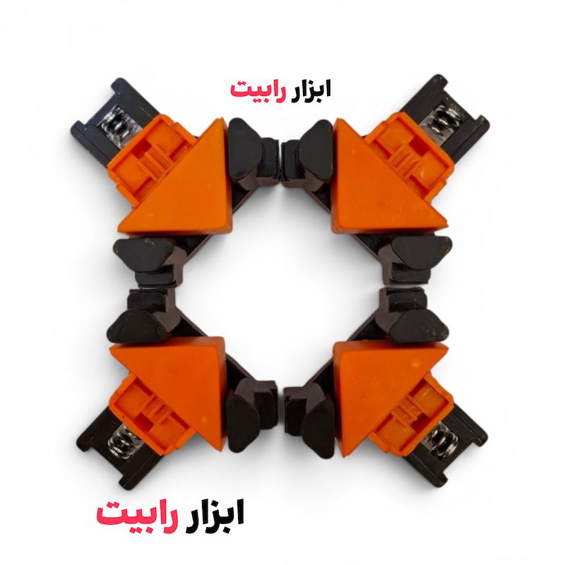 گیره ۹۰ درجه گونیو کنج پلاس ( ۴ عددی )