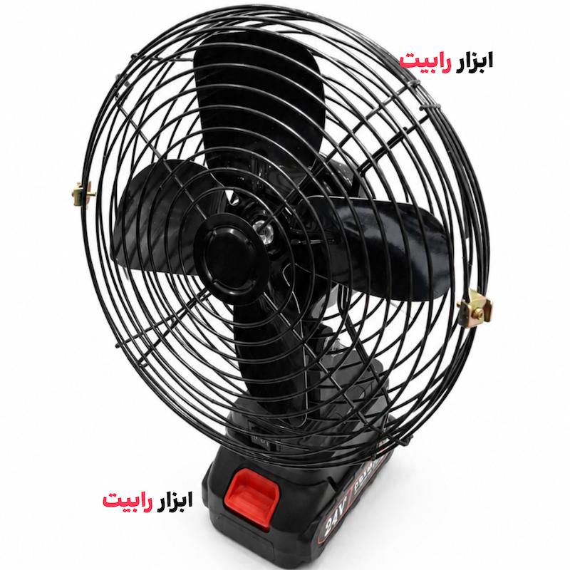 پنکه شارژی 24 ولت باتری خور مدل BLD-031