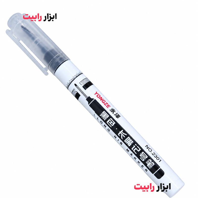 ماژیک علامت گذاری سوراخ عمیق نوک بلند مشکی 