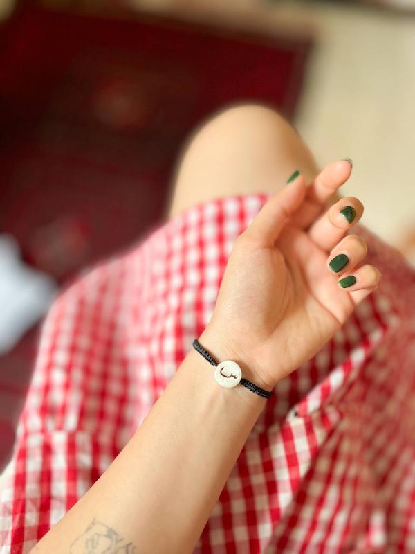 دستبند تک حرف فارسی دایره
