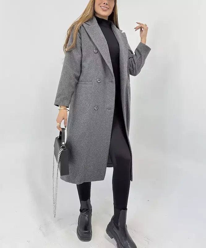 پالتو سه دکمه كد Pl006  برند ردا