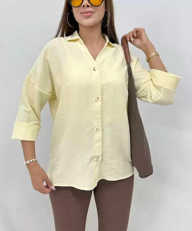  شوميز يقه دار كدSv026