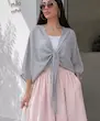 شوميز گره اي كد  SV100/SANDO برند ردا