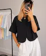شومیز طرح دو جیب زنانه ردا کد SV058