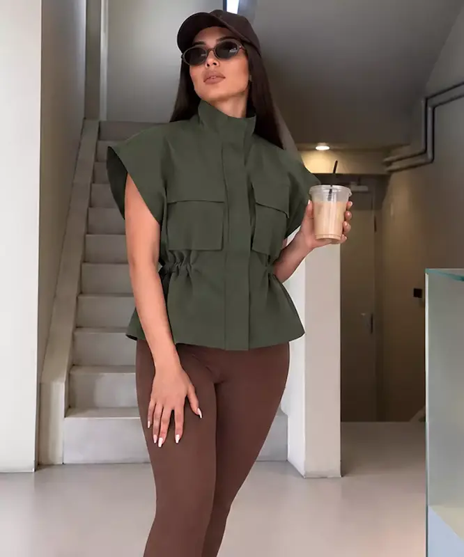 وست بارانی زنانه ردا کد BO008