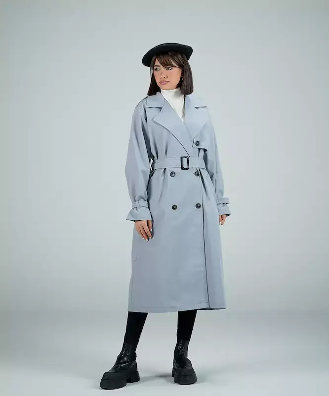 ترنچ كت آستردار كد CI008 