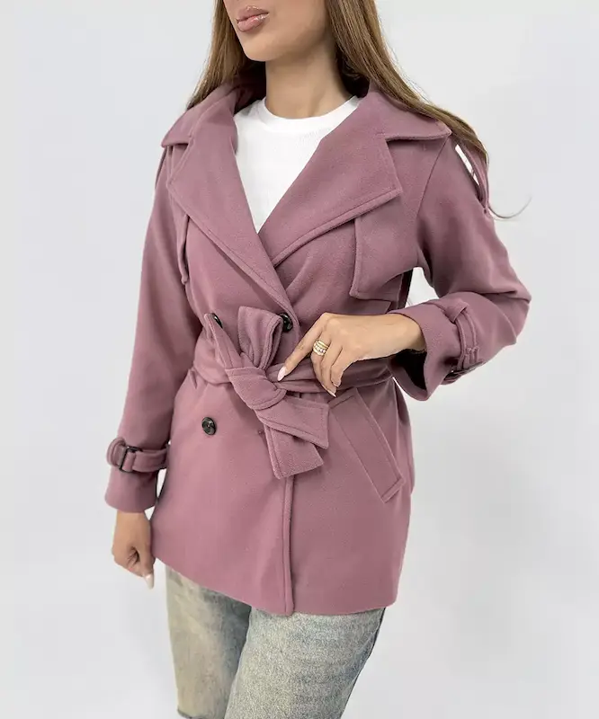 ترنچ کت چهاردکمه كد pm002    