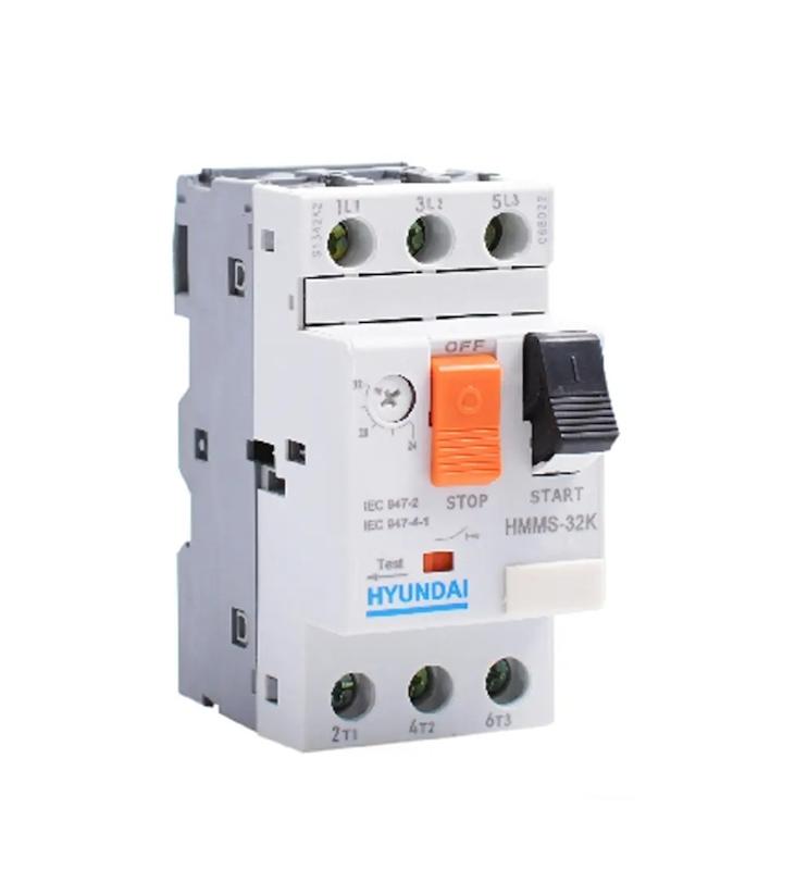 کلید حرارتی هیوندای مدل HMMS-32K رنج ۱.۶ تا ۲.۵ آمپر | محافظ موتور سه‌فاز