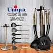 سرویس کفگیر و ملاقه یونیک 7 پارچه مدل UN-1155