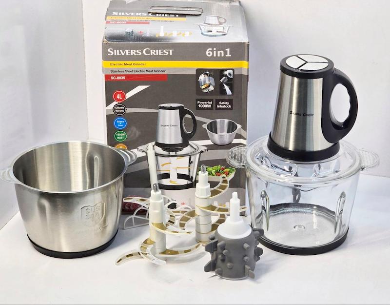 خردکن و غذاساز ۲قلو Silver Crest مدل ۲۰۲۲