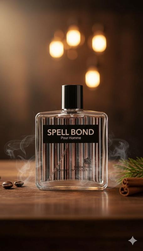 ادکلن اماراتی ادوتویلت مردانه اسپل باند رایحه اسپلندور بلک 100 میل SPELL BOND(TRI)