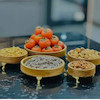 سینی چوبی ۵ تیکه پایه دار درجه یک (در۶طرح)