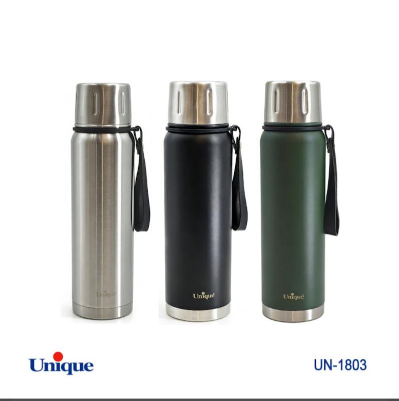 فلاسک قلمی 750 میل یونیک بند دار کد UN-1803