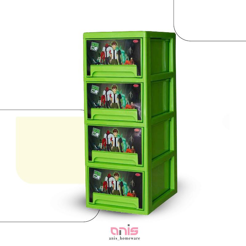 فایل 4 طبقه L عکسدار کد 544 ناصر پلاستیک