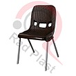 صندلی پایه فلزی حصیربافت کد 881 ناصر پلاستیک