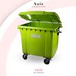 سطل 1100 لیتری چرخ دار کد 213 سبلان