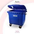 سطل 1100 لیتری چرخ دار کد 213 سبلان