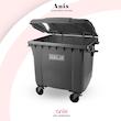 سطل 1100 لیتری چرخ دار کد 213 سبلان
