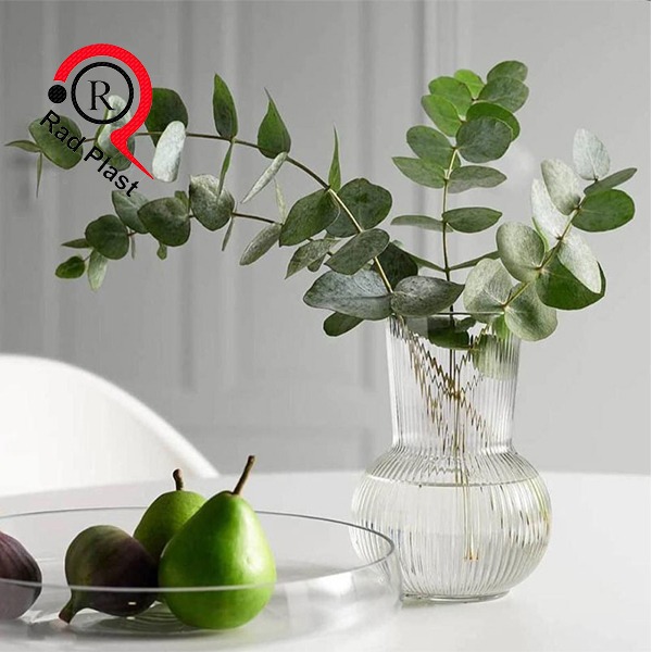 گلدان، گلدان شیشه ای، گلدان بلوری، گلدان شیشه ای تیام، گلدان تیام، گلدان شیار دار، گلدان شیاردار تیام، گلدان تیدا، گلدان تزئینی