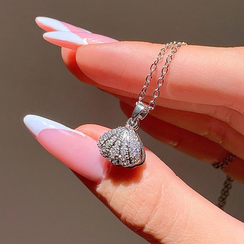 گردنبند صدف دوکفه‌ای🐚
