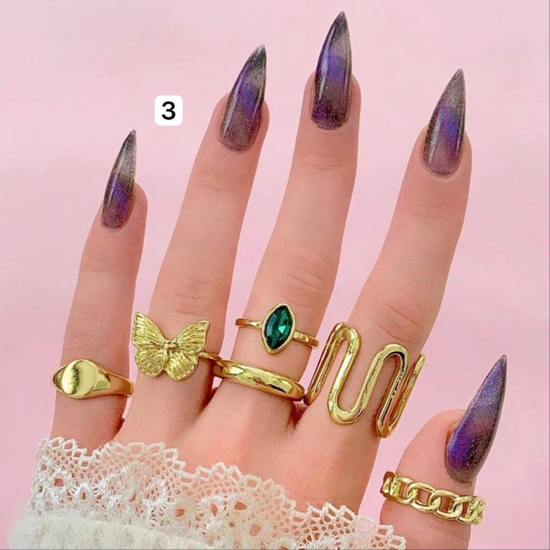 پک‌های انگشتر(طرح متنوع ورق بزنید)💍