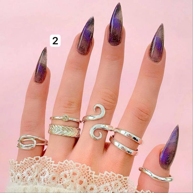 پک‌های انگشتر(طرح متنوع ورق بزنید)💍