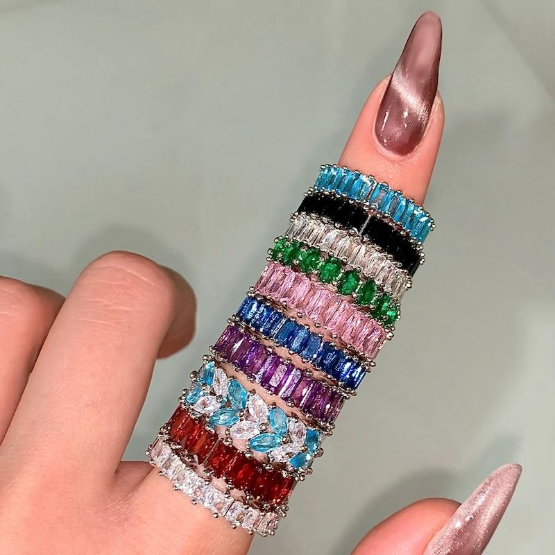 انگشترهای تنیسی رنگی🌈