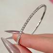 بنگل تنیسی ظریف نگین‌مربع✨