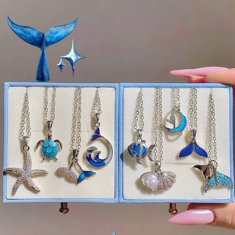 کالکشن گردنبندهای دریایی🌊🐚
