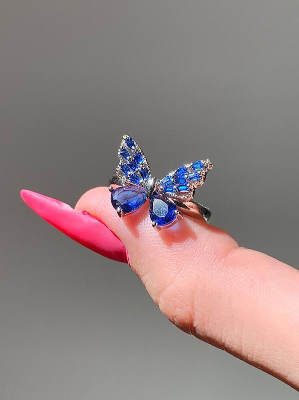 انگشتر پروانه‌های رنگی🦋