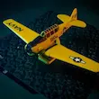 کیت هواپیمای آموزشی Texan T-6 تگزان