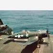کیت دکوری و اسباب بازی هواپیما آمریکایی جنگنده F4U بزرگ