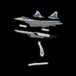 کیت جنگنده Su-57 Felon فلون