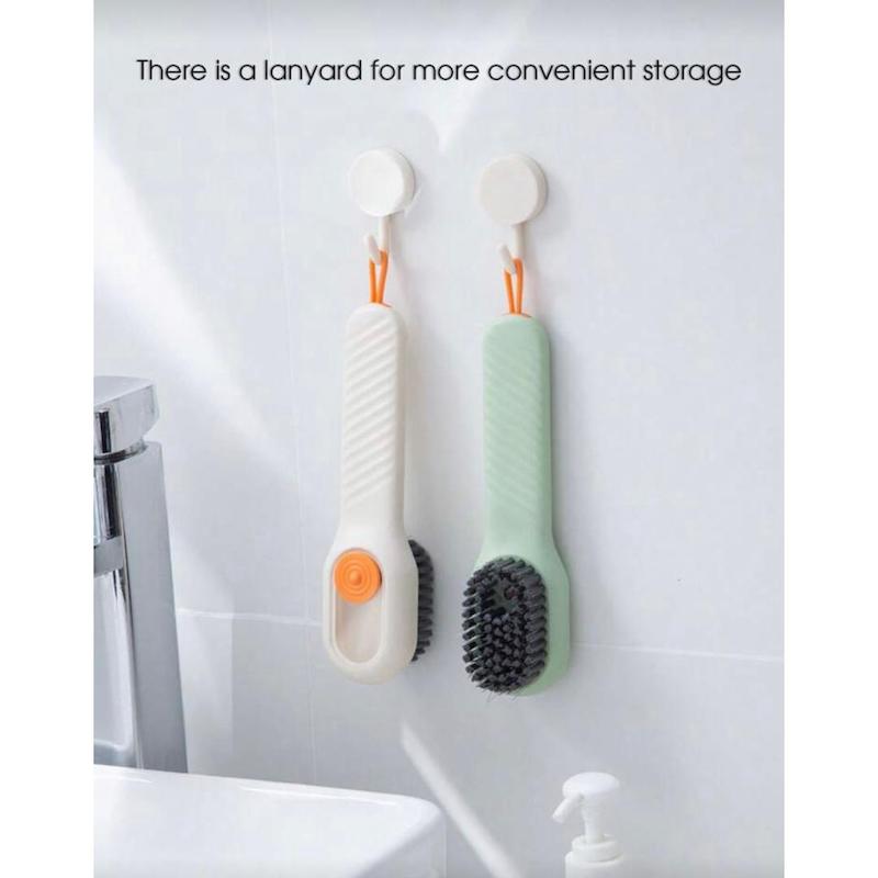 براش شستشو کفش مخزن دار-سفید