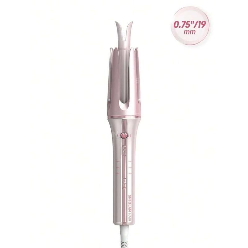 دستگاه کرلی شیگلم صورتی ۱۹ میلی‌متری | SHEGLAM Pink Curling Iron 19mm