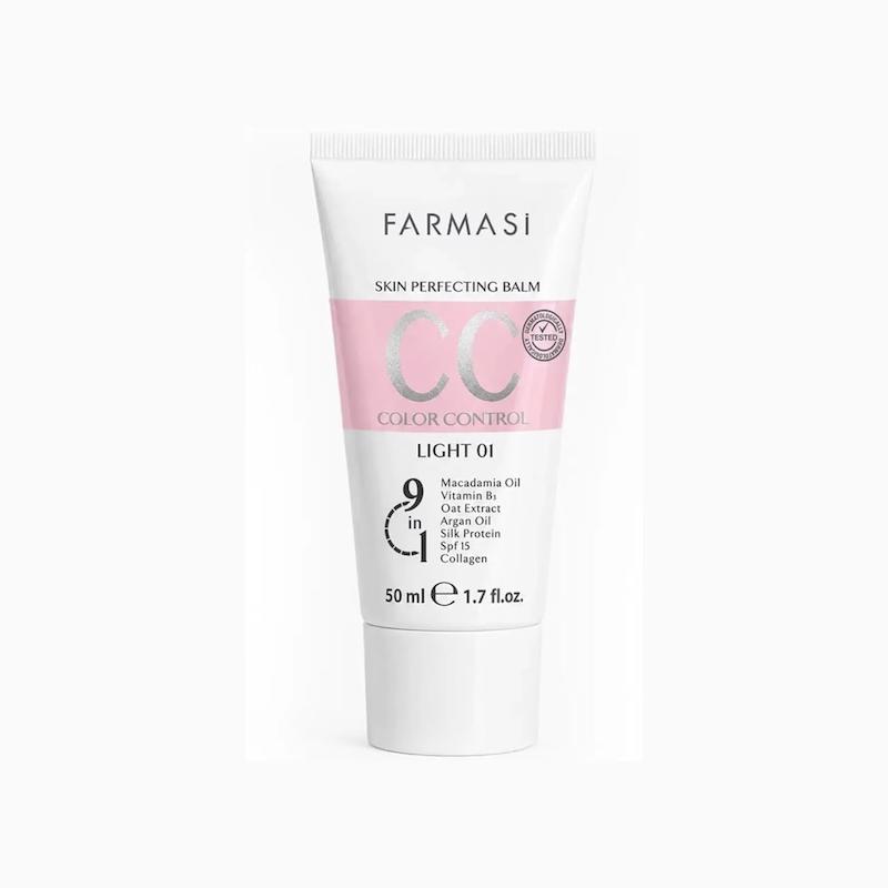 سی‌سی کرم فارماسی شماره 01 لایت | Farmasi CC Color Control Cream Light 01