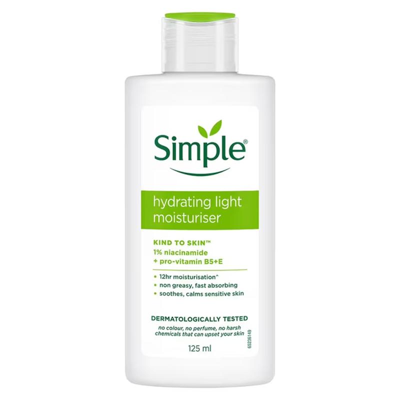 کرم مرطوب‌کننده و آبرسان سیمپل مدل لایت | Simple Kind to Skin Hydrating Light Moisturiser