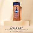 روغن بدن شیمری وازلین مدل Sunlit Glow | Vaseline Illuminate Me Shimmering Body Oil Sunlit Glow