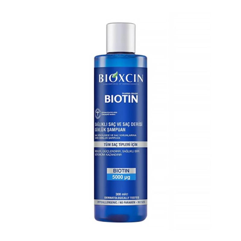 شامپو بیوتین بیوکسین | Bioxcin Biotin Shampoo مناسب انواع مو