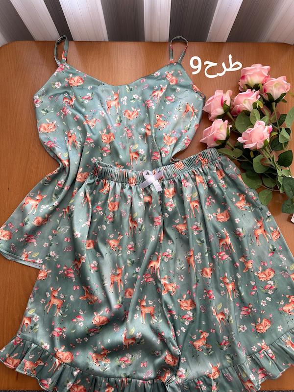 ست تاپ شورتک سایز۳ایکس‌لارج کد 1505