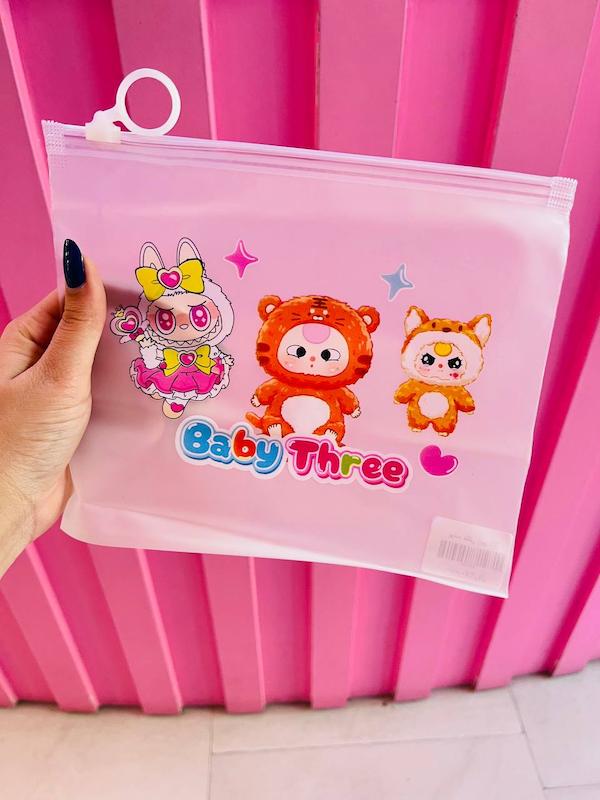 پوشه طلقی زیپی A5