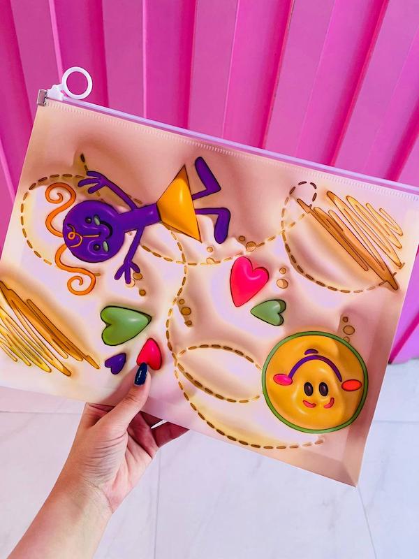 کاور زیپی شفاف کرومی