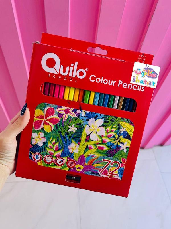 مداد رنگی جعبه ای QUILO